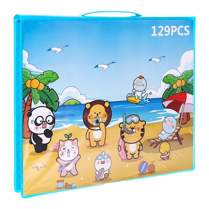 Набор для рисования Зверушки Синий