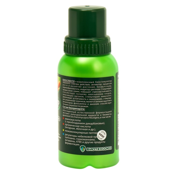 Биоудобрение, стимулятор  Биоудобрение, стимулятор "Биоспектр", универсальное, 0,25 л