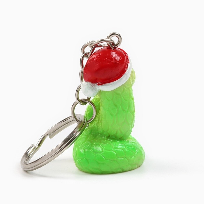 Новогодний брелок для ключей, объемный «Новый год: Змейка» 2,3 х 8,5 см Новогодний брелок для ключей, объемный «Новый год: Змейка» 2,3 х 8,5 см