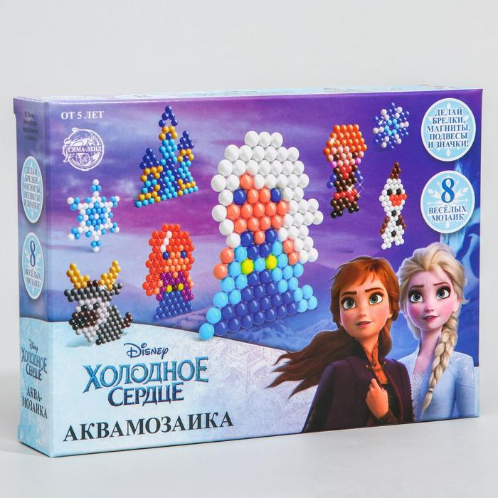 Аквамозаика «Frozen», Холодное сердце, 8 фигурок Аквамозаика «Frozen», Холодное сердце, 8 фигурок