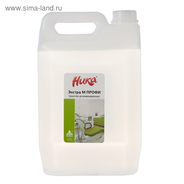 Средство дезинфицирующее  Средство дезинфицирующее "Ника-Экстра М Профи", кан. 5,0 л