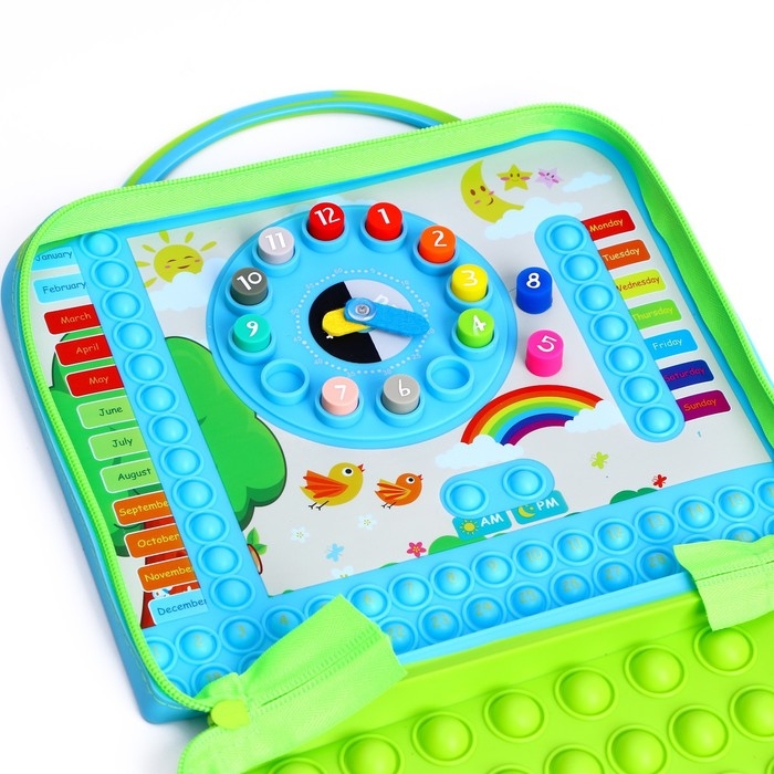 Развивающая игра «Игровой чемодан», по методике Монтессори, 20 × 23,5, 3+ Развивающая игра «Игровой чемодан», по методике Монтессори, 20 × 23,5, 3+