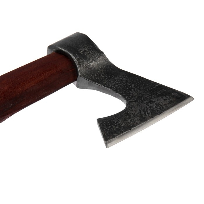 Топор охотничий кованый ТУНДРА ПРОФИ, топорище высшего сорта Топор охотничий кованый ТУНДРА ПРОФИ, топорище высшего сорта "дуб" воск, с чехлом, 1200 г