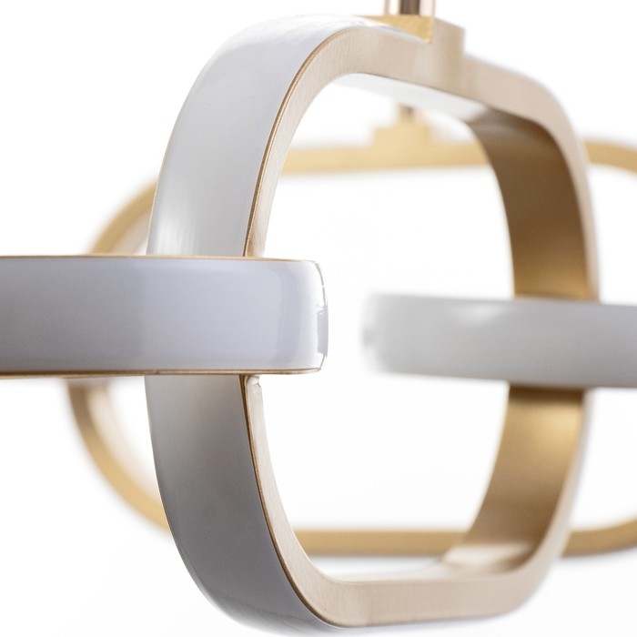 Светильник Светильник "Катена" LED 110Вт 6000К золото 53х53х120 см BayerLux