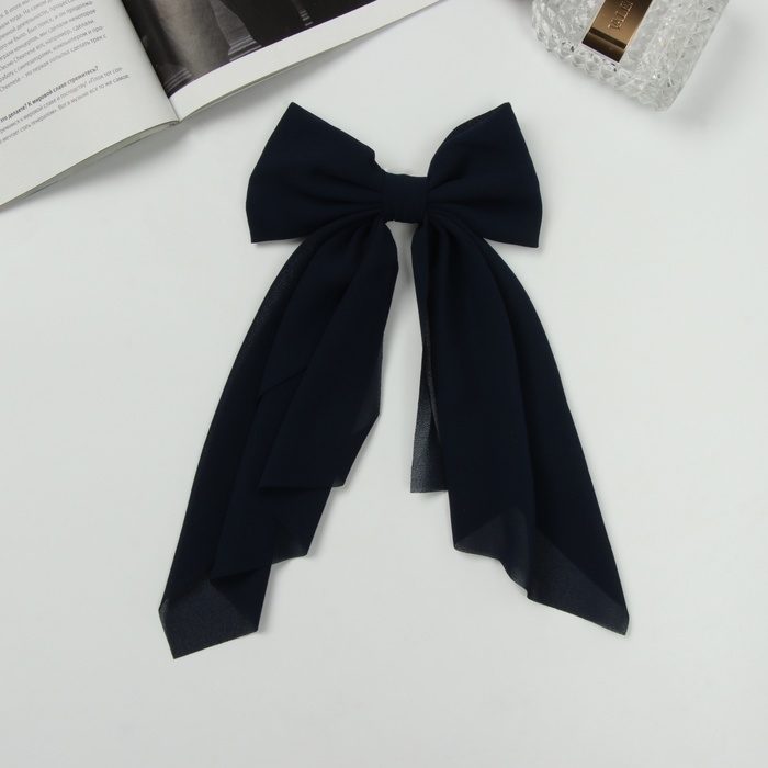 Заколка-автомат для волос Заколка-автомат для волос "Джулия" 24х12 см, синий