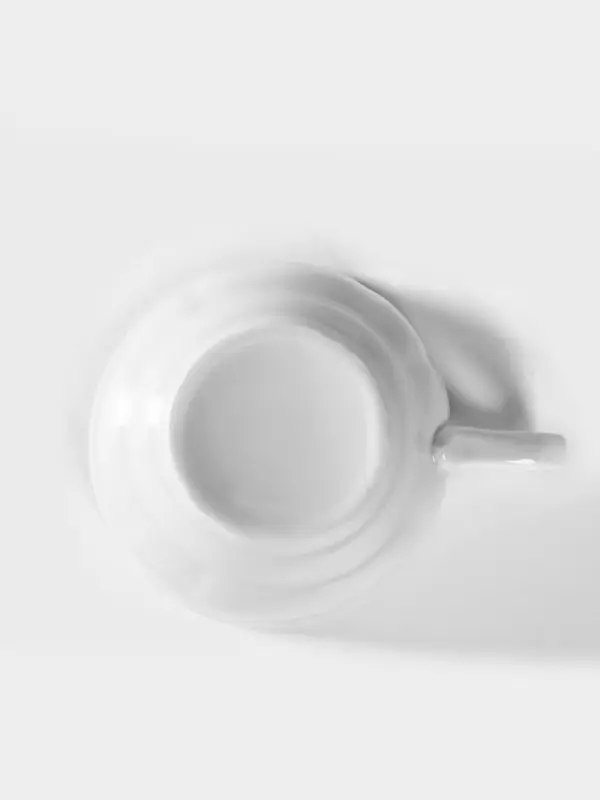 Чашка Добрушский завод &laquo;Тюльпан&raquo;, 250 мл, фарфор, белая