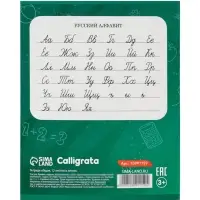 Тетрадь 12 листов в линейку Calligrata KIDS, блок офсет, МИКС