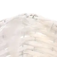 Корзина плетеная (ива)  37 х 15 х 10/30  см белый