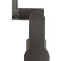 Смеситель для кухни ZEIN Z3706, регулируемый излив высотой 25 см, аэратор 2 режима, графит