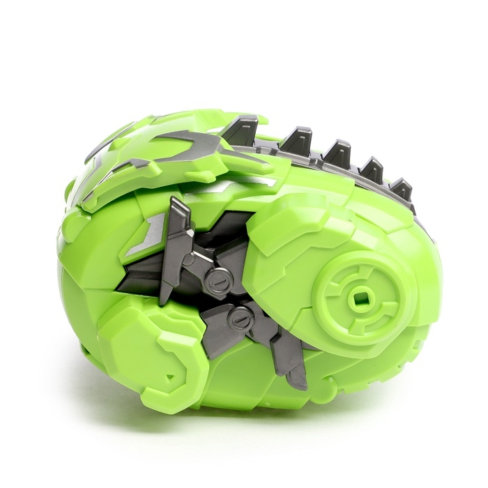 Робот-динозавр «Хасмозавр», трансформируется в яйцо, цвет зелёный