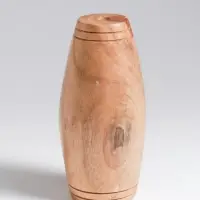 Ваза для сухоцветов &laquo;Бьянка&raquo;, 9&times;9&times;15 см, дерево джати, коричневая