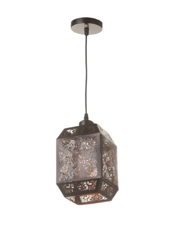 Светильник &laquo;Кэлшот&raquo; (Бабочки) 1&times;40 Вт Е27 черный 13&times;13&times;20+100 см