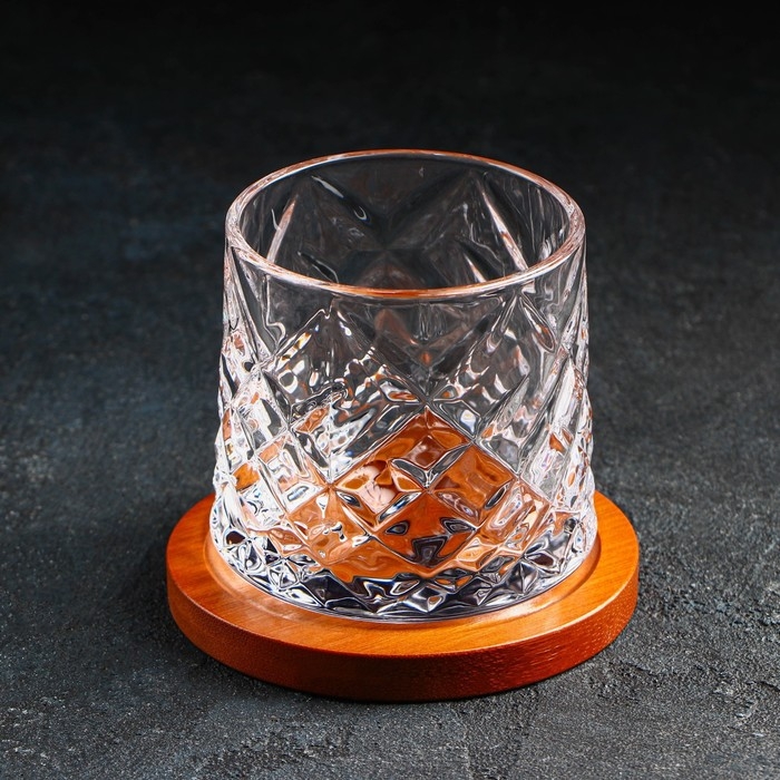 Стакан стеклянный на подставке «Торн», 250 мл Стакан стеклянный на подставке «Торн», 250 мл