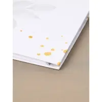 Книга пожеланий на свадьбу, на пружине, 21.1&times;21 см, &laquo;Цветы&raquo;