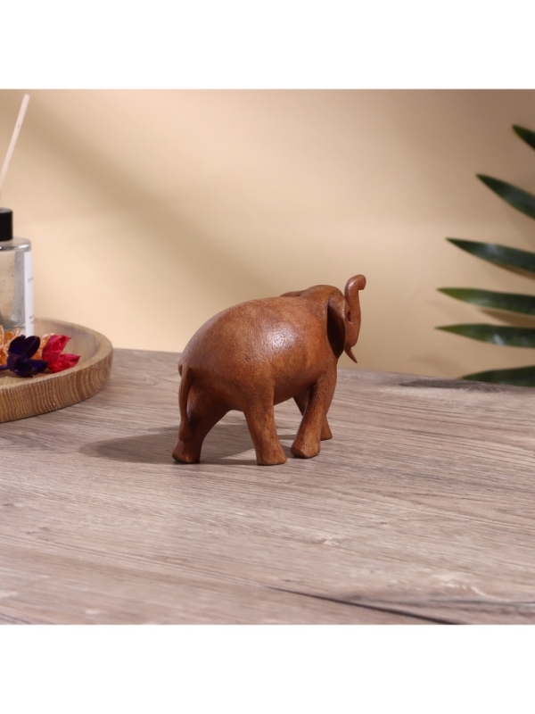 Сувенир Сувенир "Слон" дерево суар, 14х5х9 см