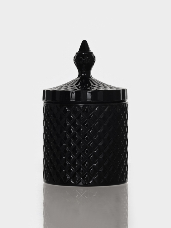 Конфетница с крышкой "Малифисента" 550 мл 10,5х10,5х18 см