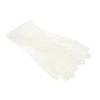 Перчатки хозяйственные ультра-прочные, тм VETTA, ПВХ, 60 гр, размер L, цвет белый, поливинилхлорид