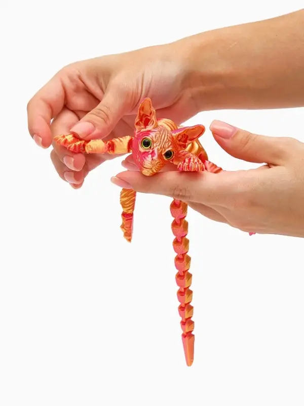 3Д Игрушка "Кот Сфинкс", 22 см.