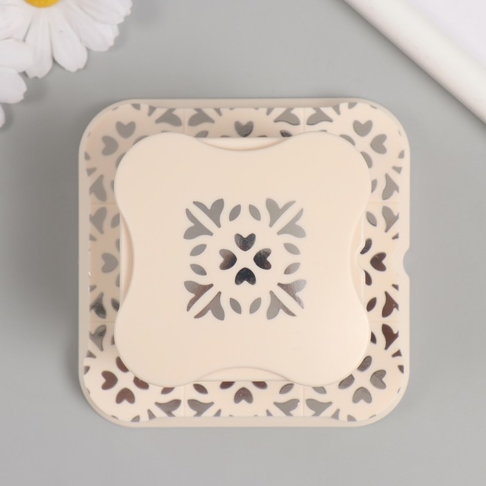 Дырокол фигурный рисунок 3,8х3,8 см "Колейдоскоп" 6.1х6,1х4,1 см