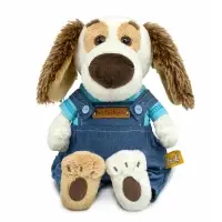 Мягкая игрушка "Собака Бартоломей baby в комбинезоне "Деним", 20 см BartB-054 Мягкая игрушка "Собака Бартоломей baby в комбинезоне "Деним", 20 см BartB-054