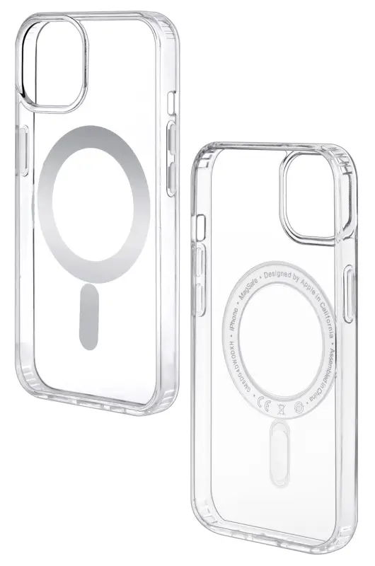 Чехол для iPhone 12 Pro Max Clear Case (MagSafe) в пакетике