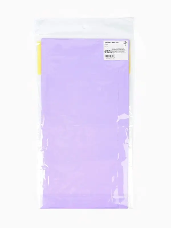 Скатерть 137х182 см, цвет сиреневый Скатерть 137х182 см, цвет сиреневый