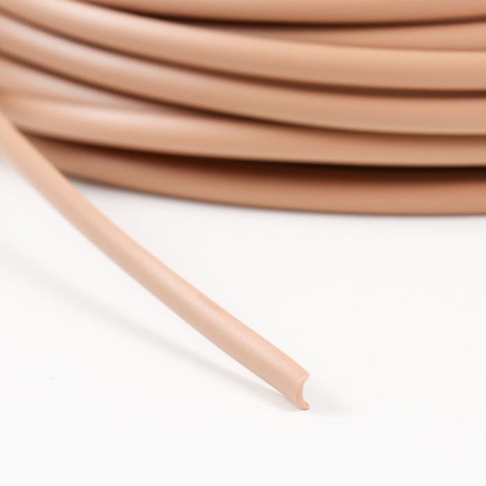 Ротанг искусственный гладкий 8 мм 100 м полумесяц (бежевый) Ротанг искусственный гладкий 8 мм 100 м полумесяц (бежевый)