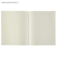 Тетрадь предметная 48 листов в клетку Calligrata, «Чёрное-белое. История», обложка мелованная бумага, серые листы