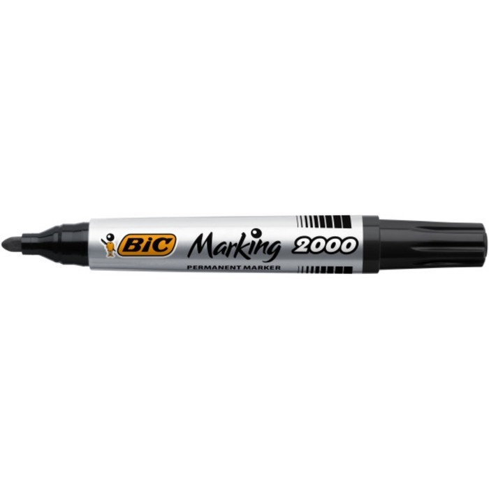 Маркер перманентный 4.9 мм BIC Marking 2000 ECOlutions чёрный, МИКС Маркер перманентный 4.9 мм BIC Marking 2000 ECOlutions чёрный, МИКС