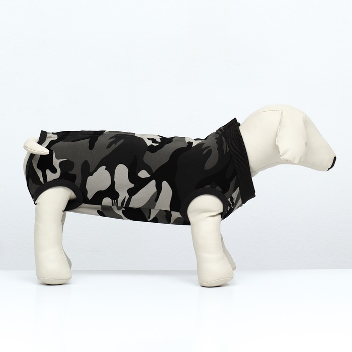 Попона послеоперационная, хлопок, размер XS (ДС 22, ОГ 28-35 см, вес 2-4 кг), камуфляж Попона послеоперационная, хлопок, размер XS (ДС 22, ОГ 28-35 см, вес 2-4 кг), камуфляж