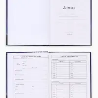 Дневник школьный для 1-4 класса, в твердой обложке, 40 л &laquo;Розовые облака&raquo;