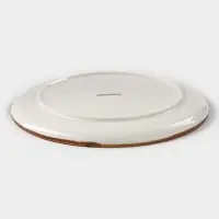 Тарелка Magistro &laquo;Церера&raquo;, d=20.3 см, фарфор, белая