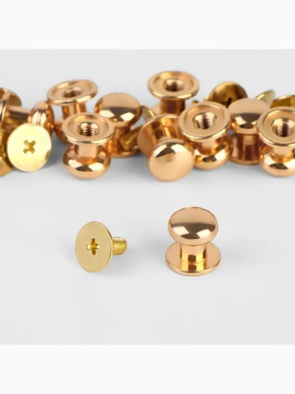 Кобурный винт d=7.9/8.5&times;8.5 мм, 10 шт., цвет золотой