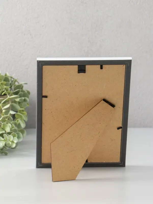 Фоторамка для фото 15х21 см "Oframe", пластик, серебряный , (пластиковый экран)