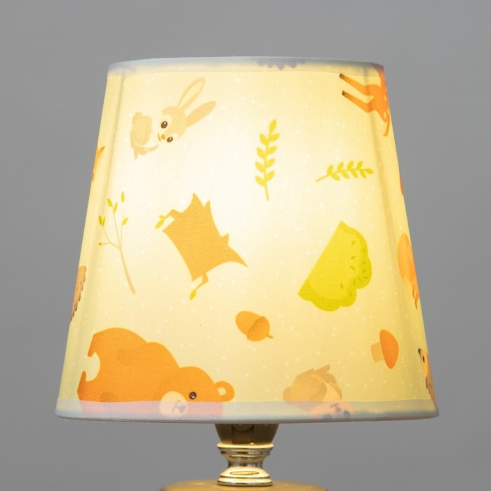 Абажур универсальный  Абажур универсальный "Лесная жизнь"  Е14 14х14х13см