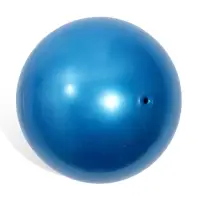Мяч для художественной гимнастики Металлик с блестками, диаметр 19см, цвет синий Мяч для художественной гимнастики Металлик с блестками, диаметр 19см, цвет синий