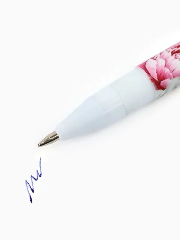 Ручка пластик в конверте "Любимому учителю", синяя паста 0.7 мм