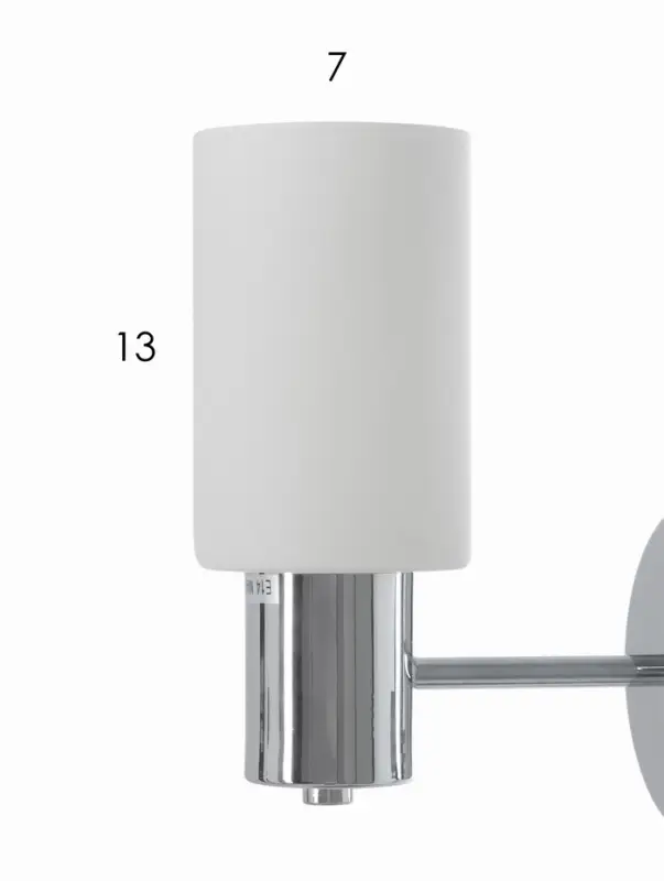 Бра 74535/1W, 1x40Вт, E14, цвет хром