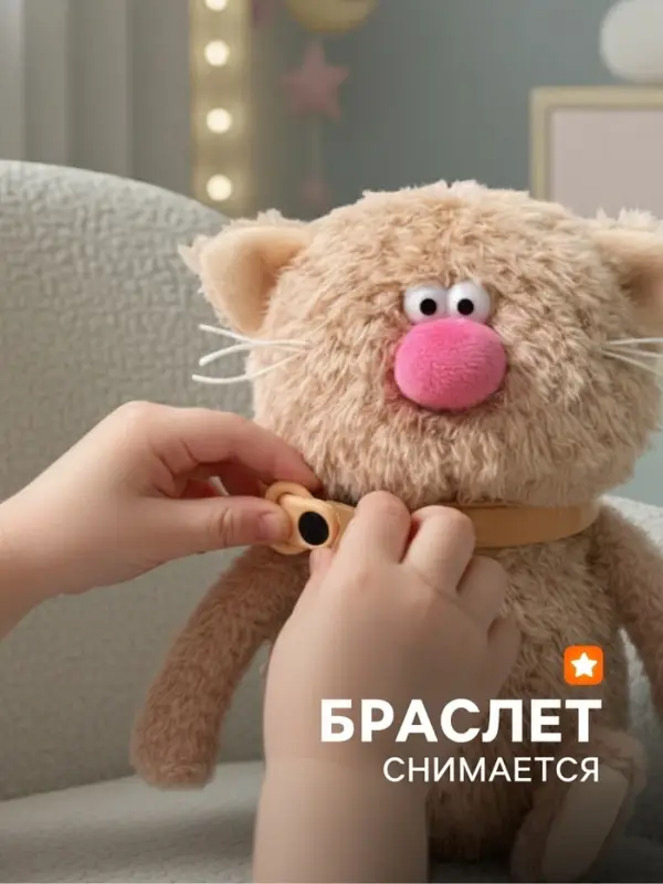 Мягкая игрушка &laquo;Кот Какао&raquo;, 16 см
