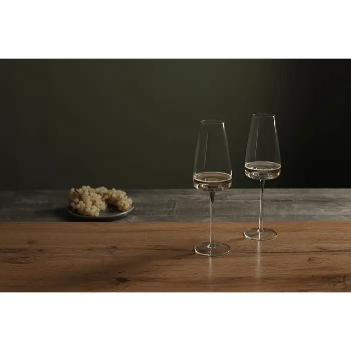 Бокал для шампанского Magistro &laquo;Амьен&raquo;, 250 мл, h=26 см, стекло, прозрачный