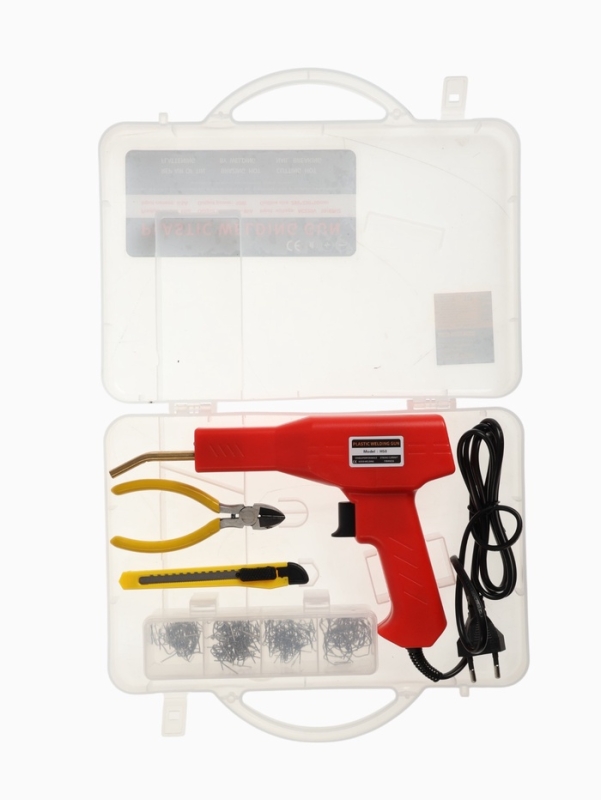Паяльник для пластика ТУНДРА, 50 Вт, 750 °С, комплект оснастки, кейс Паяльник для пластика ТУНДРА, 50 Вт, 750 °С, комплект оснастки, кейс