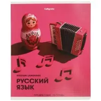 Тетради предметные 12 шт. 48 листов, справочная информация, 60 г