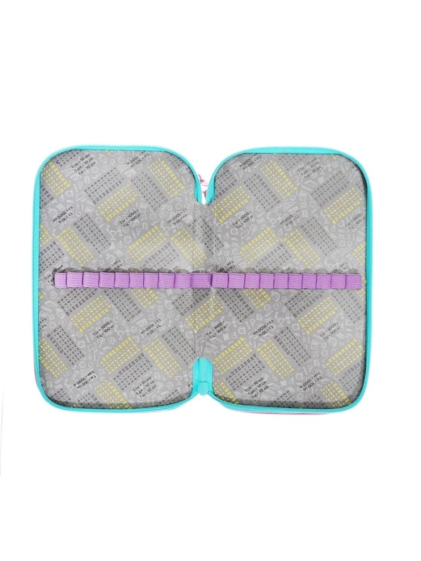 Пенал 3 секции, 125 х 205 х 55 мм, Calligrata 30П26/3 Пенал 3 секции, 125 х 205 х 55 мм, Calligrata 30П26/3 "Кот Корея", ламинированный картон