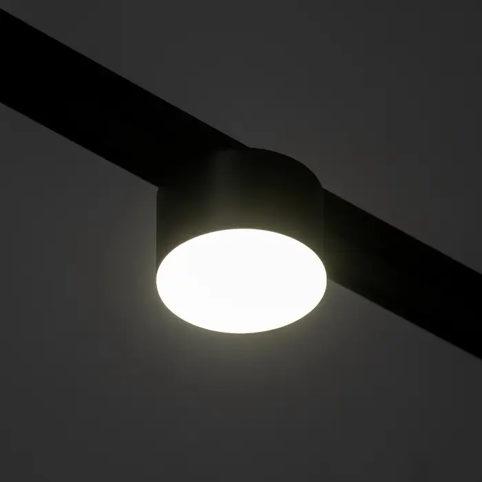 Светильник трековый BayerLux SLIM &laquo;Тубус&raquo;, LED, 5 Вт, 3000K-6000К, 48 В, CRI90, 7&times;7&times;7 см, чёрный