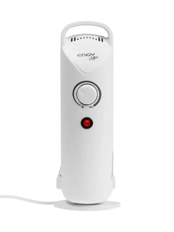 Обогреватель масляный ENGY EN-1705, 5 секций, напольный, 500 Вт, 5 м&sup2;, белый