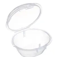 Соска - пустышка классическая, латекс, цв.серый, в контейнере, от 0 мес., M&B