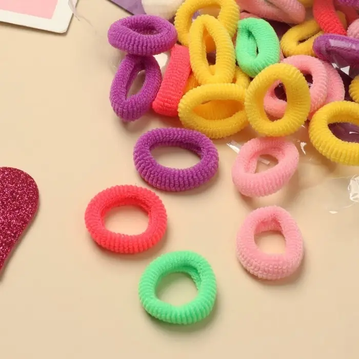 Резинка для волос  Резинка для волос "Спорт" (набор 50 шт) классик колор, 2,5 см