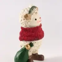 Фигурка новогодняя &laquo;Барашка в наушниках&raquo;, 9.5 см, полистоун