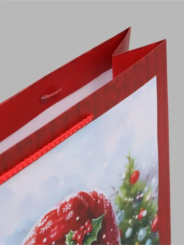 Пакет подарочный &laquo;Счастливый козлик&raquo;, 33&times;10&times;42.5 см