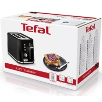 Тостер Loft 2S TT761838, черный, 850 Вт, 2 слота
